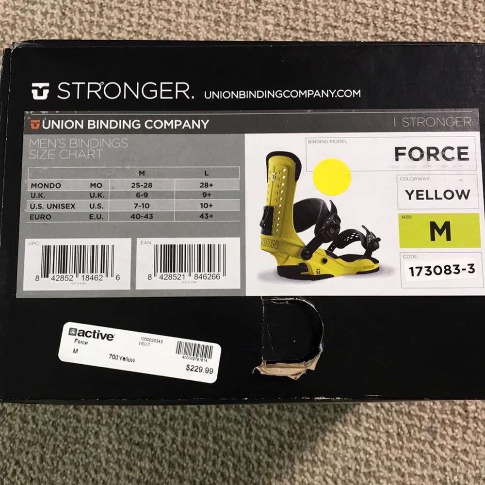 Union Force Bindings